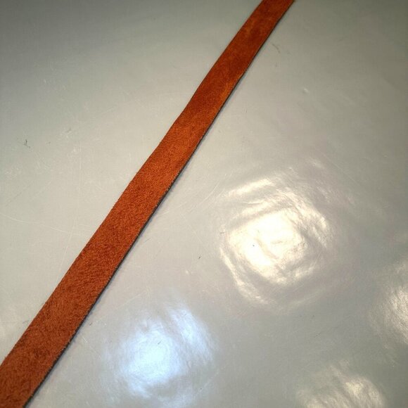 Leather Rock Let Rock Leather Belt Western Boho Y2K Turquoise Stone Jeweled - Picture 6 of 15